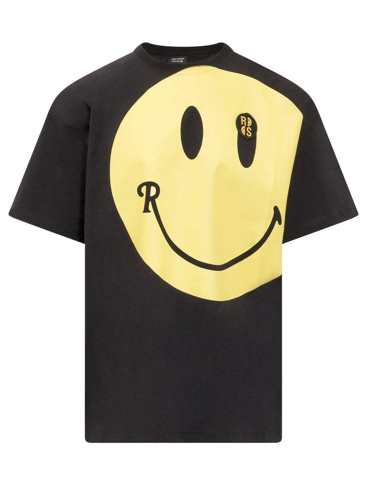 商品RAF SIMONS|Raf Simons Smiley Printed Crewneck T-Shirt,价格¥1725,第1张图片