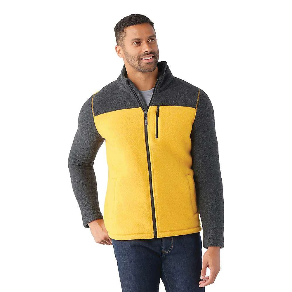 商品SmartWool|Smartwool Men's Hudson Trail Fleece Full Zip Jacket,价格¥859,第5张图片详细描述