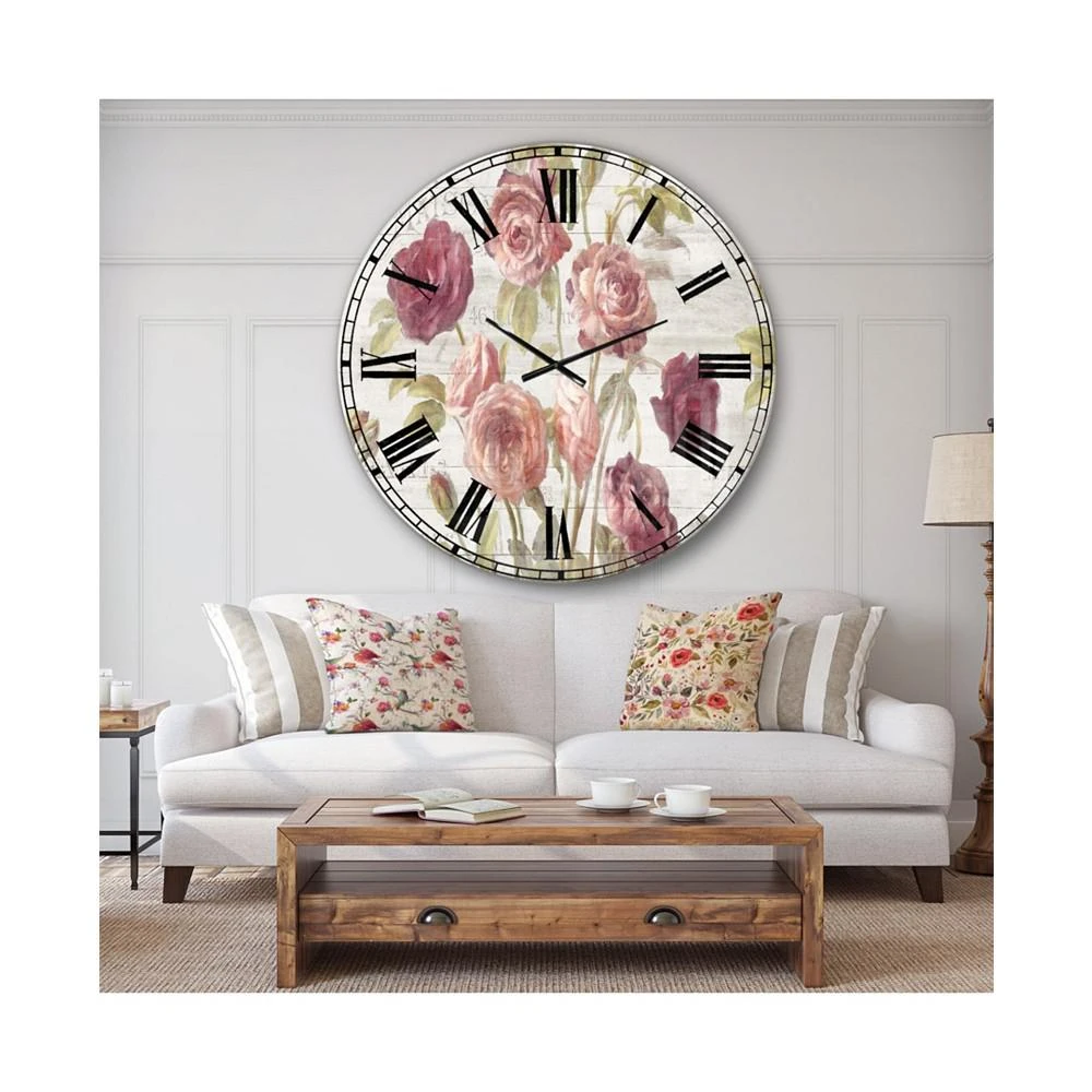 商品Designart|Farmhouse Oversized Metal Wall Clock - 36 x 36,价格¥2114,第2张图片详细描述