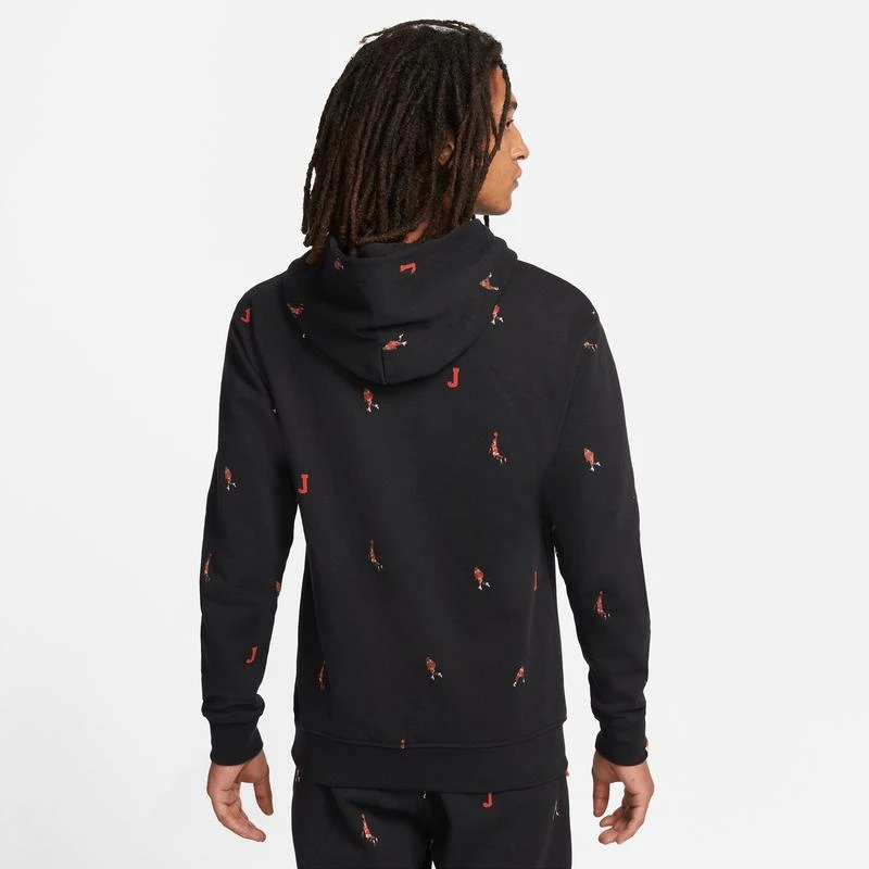 商品Jordan|Jordan Ess Stmt AOP Fleece Pullover - Men's,价格¥759,第2张图片详细描述