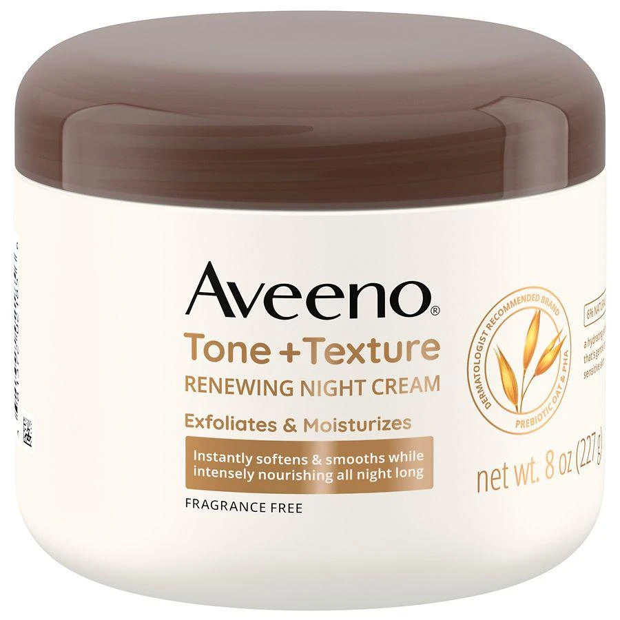 商品Aveeno|Tone + Texture Gentle Renewing Night Cream For Sensitive Skin,价格¥151,第1张图片