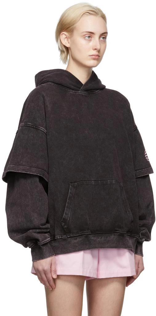 商品Alexander Wang|Purple Acid Wash Hoodie,价格¥1908,第2张图片详细描述