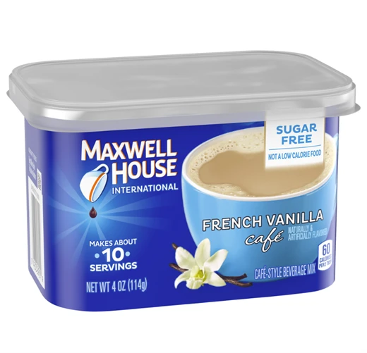 美国直邮Maxwell House/麦斯威尔风味速溶咖啡榛子肉桂香草摩卡味下单后一个月左右收到 商品