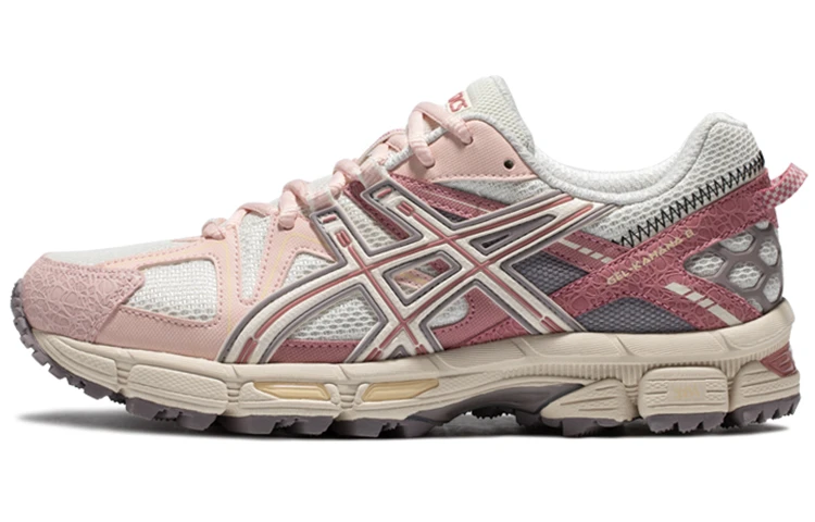 商品[国内直发] Asics|Gel-Kahana 8 舒适时尚 织物合成革耐磨减震防滑 低帮 越野跑步鞋 女款 粉色,价格¥553,第1张图片