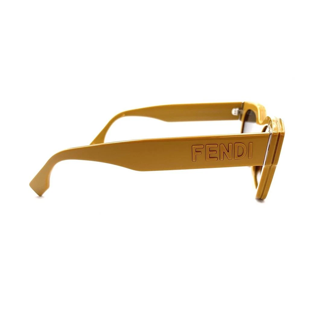 商品Fendi|Fendi Eyewear Rectangular Frame Sunglasses,价格¥2349,第3张图片详细描述