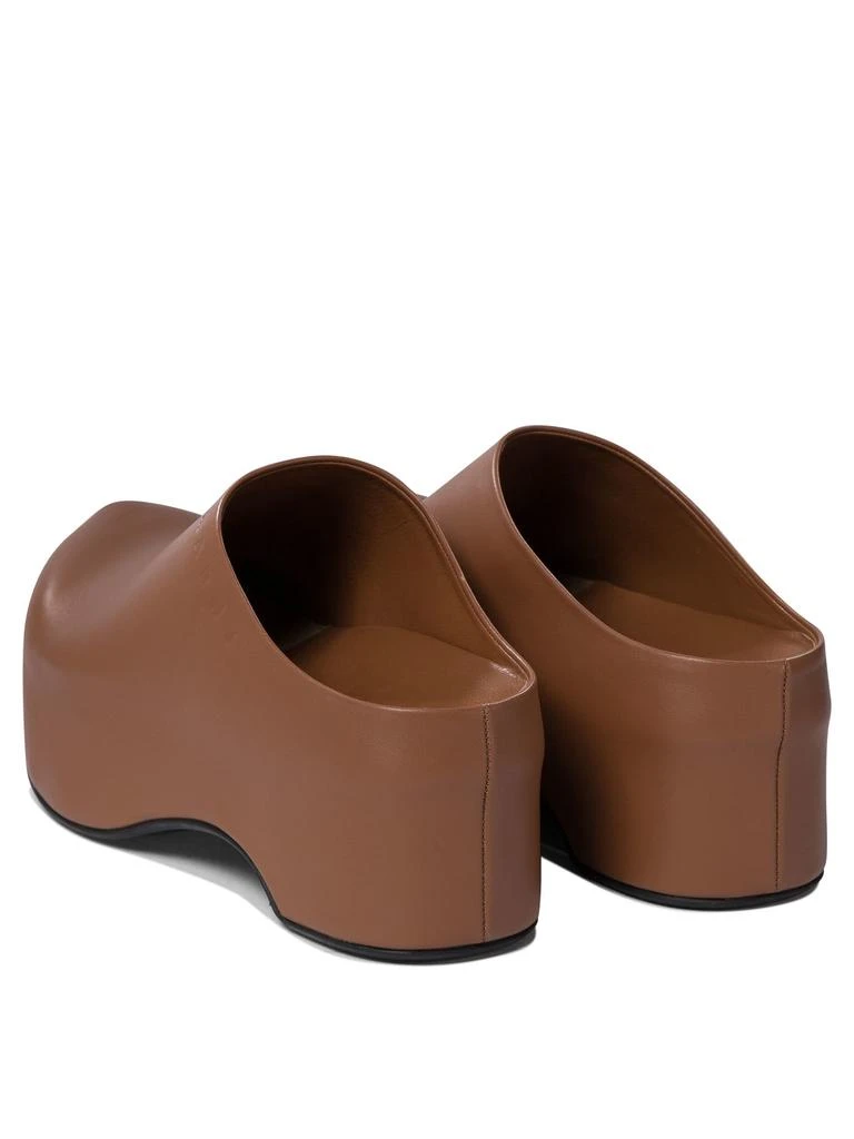 商品Marni|Chunky Clog Sabot Loafers & Slippers Brown,价格¥4193,第4张图片详细描述