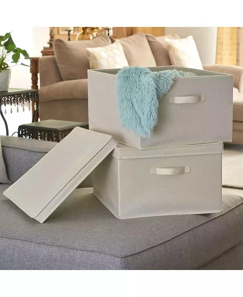 商品Household Essentials|Household Essential Jumbo Fabric Storage Bins 2 Pack,价格¥302,第2张图片详细描述