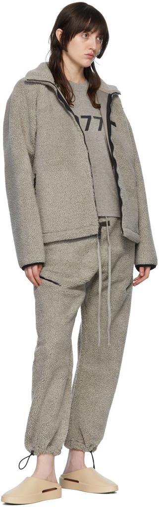 Gray Polyester Jacket商品第4张图片规格展示