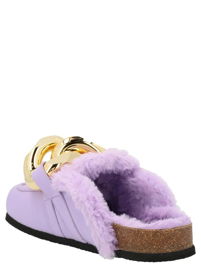 商品JW Anderson|'Chain' eco fur mules,价格¥1864,第2张图片详细描述