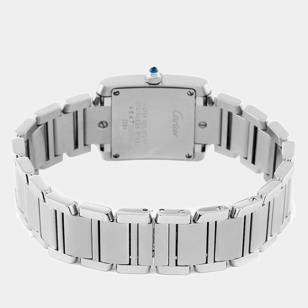 商品[二手商品] Cartier|Cartier Tank Francaise Small Silver Dial Steel Ladies Watch W51008Q3 20 x 25 mm,价格¥25833,第5张图片详细描述
