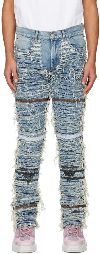 商品1017 ALYX 9SM|Blue Blackmeans Edition 6 Pocket Jeans,价格¥4582,第1张图片