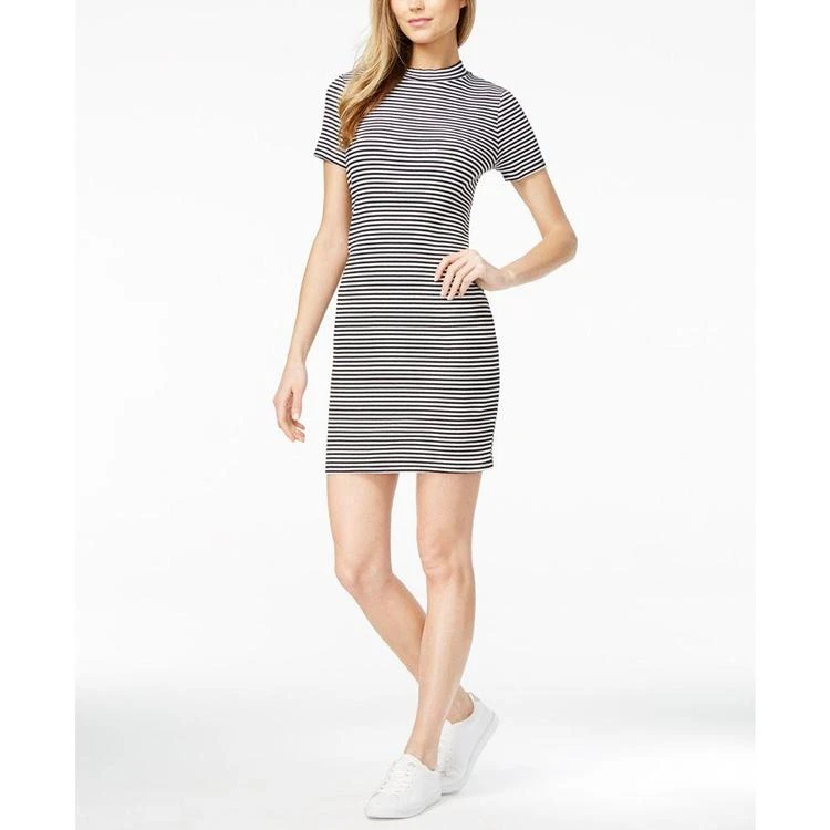 商品Kensie|Ribbed Mock-Neck Dress,价格¥112,第1张图片