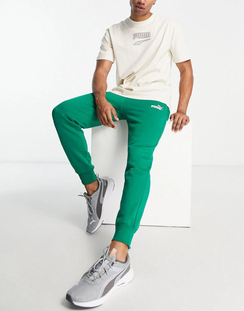 商品Puma|Puma essentials small logo joggers in varsity green,价格¥172,第4张图片详细描述