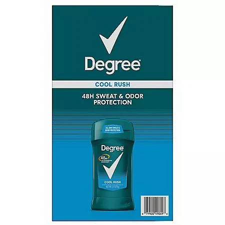 商品Degree|Degree Men Dry Protection Antiperspirant, Cool Rush, 2.7 oz., 5 pk.,价格¥91,第2张图片详细描述