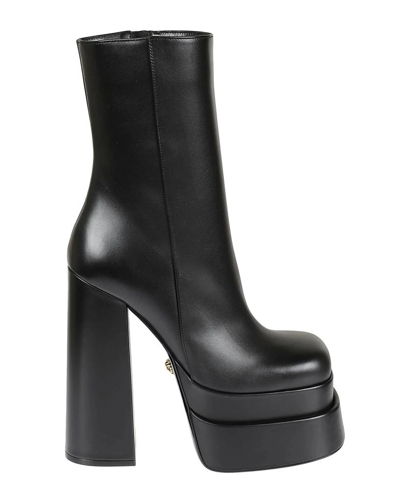 商品Versace|Side Zipped Wedge Boots,价格¥7140,第1张图片