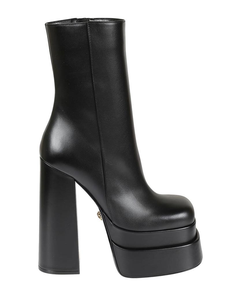 商品Versace|Side Zipped Wedge Boots,价格¥6881,第1张图片