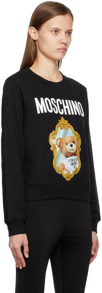 商品Moschino|Black Print Sweatshirt,价格¥2305,第2张图片详细描述