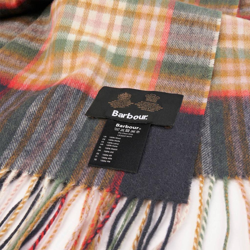 商品The Hut|Barbour Lonnen Checked Wool Scarf,价格¥468,第5张图片详细描述