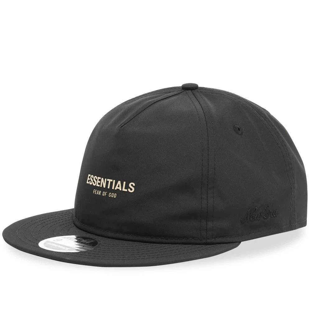 商品Essentials|Fear of God Essentials x New Era Cap - Black,价格¥628,第1张图片