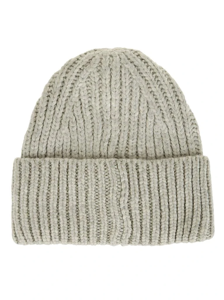 商品UGG|UGG W Chunky Rib Beanie W Logo Light Grey,价格¥626,第2张图片详细描述