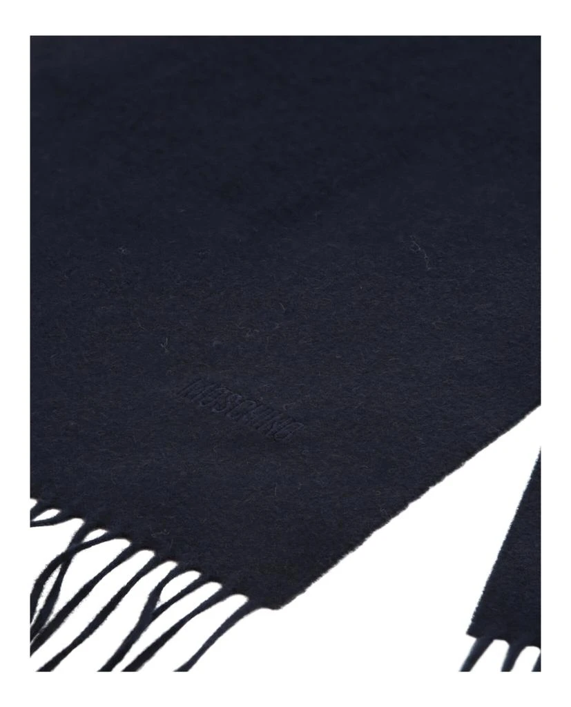 商品Moschino|Logo Fringed Scarf,价格¥421,第3张图片详细描述
