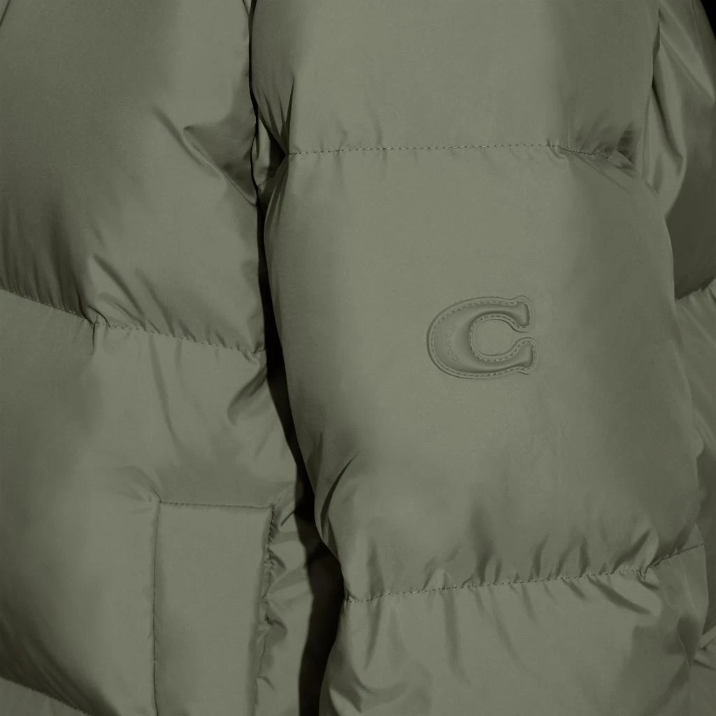 商品Coach|Coach Outlet Short Down Puffer,价格¥1682,第3张图片详细描述