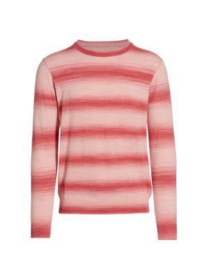 商品Saks Fifth Avenue|Slim Fit Ombré Striped Crewneck Sweater,价格¥383,第2张图片详细描述
