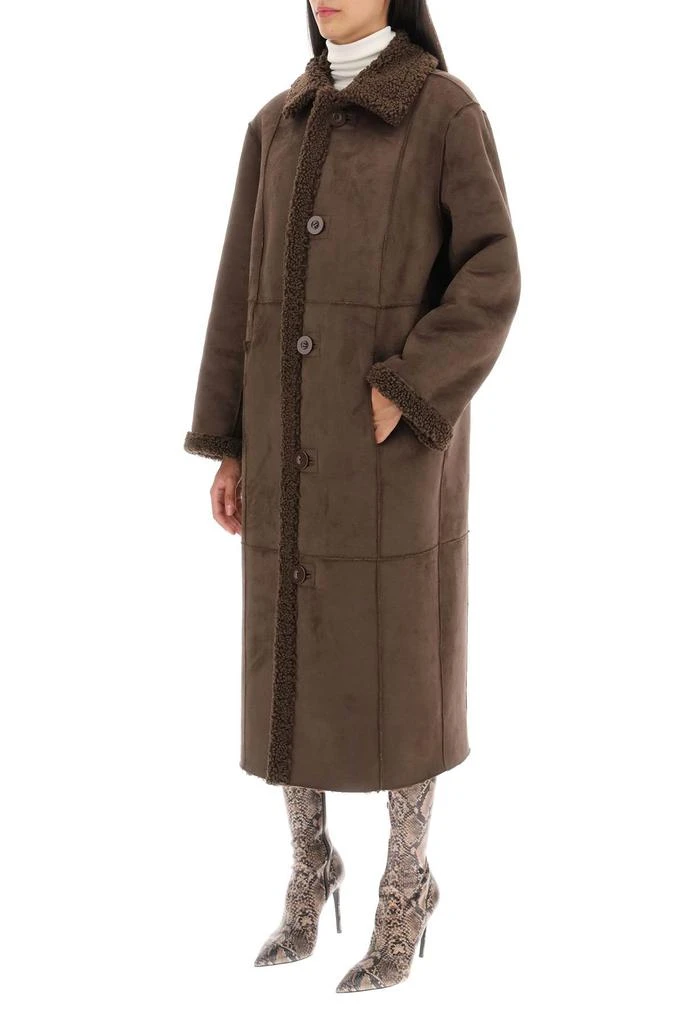 商品STAND STUDIO|'kenca' reversible eco-shearling coat,价格¥1308,第4张图片详细描述