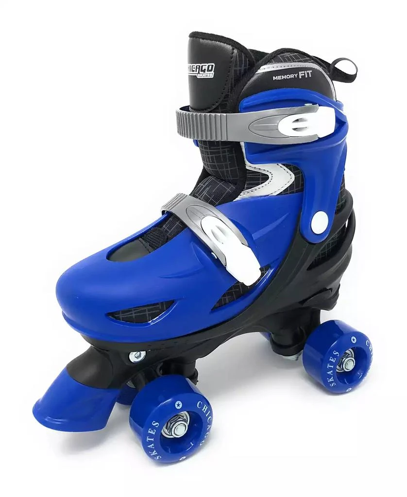 商品Chicago Skates|Chicago Boys Adjustable Quad Roller Skate Set, 7 Pc Set - Size M (1-4),价格¥539,第4张图片详细描述