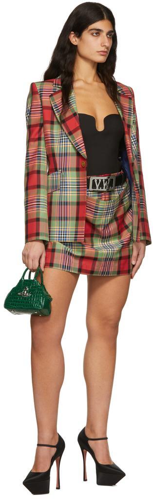 商品Vivienne Westwood|Multicolor Alien Mini Skirt,价格¥2718,第6张图片详细描述