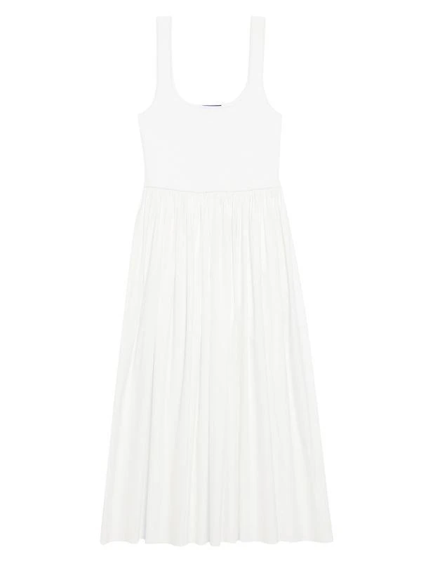 商品Theory|Sleeveless Fit & Flare Midi Dress,价格¥798,第4张图片详细描述