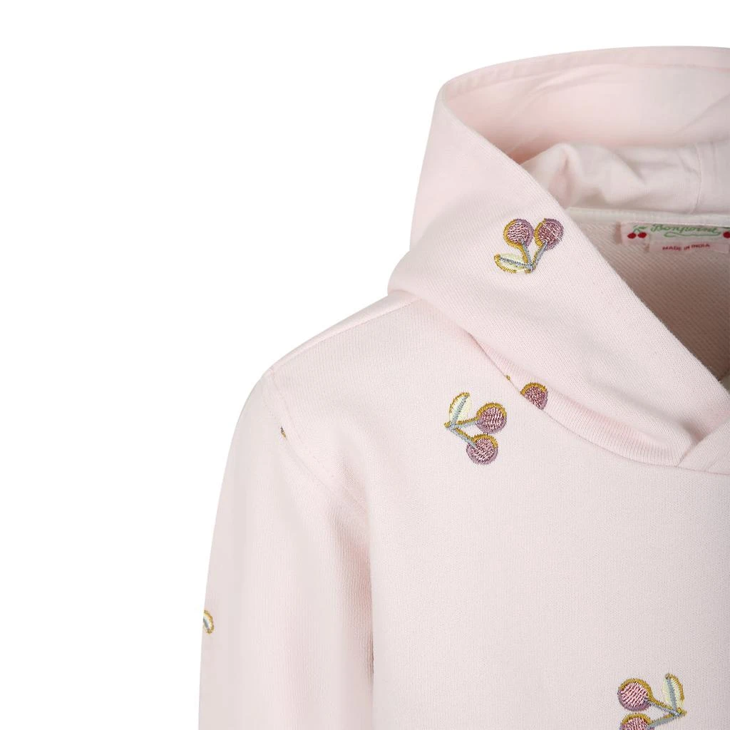 商品Bonpoint|Pink Sweatshirt For Girl With All-over Cherries,价格¥1386,第3张图片详细描述