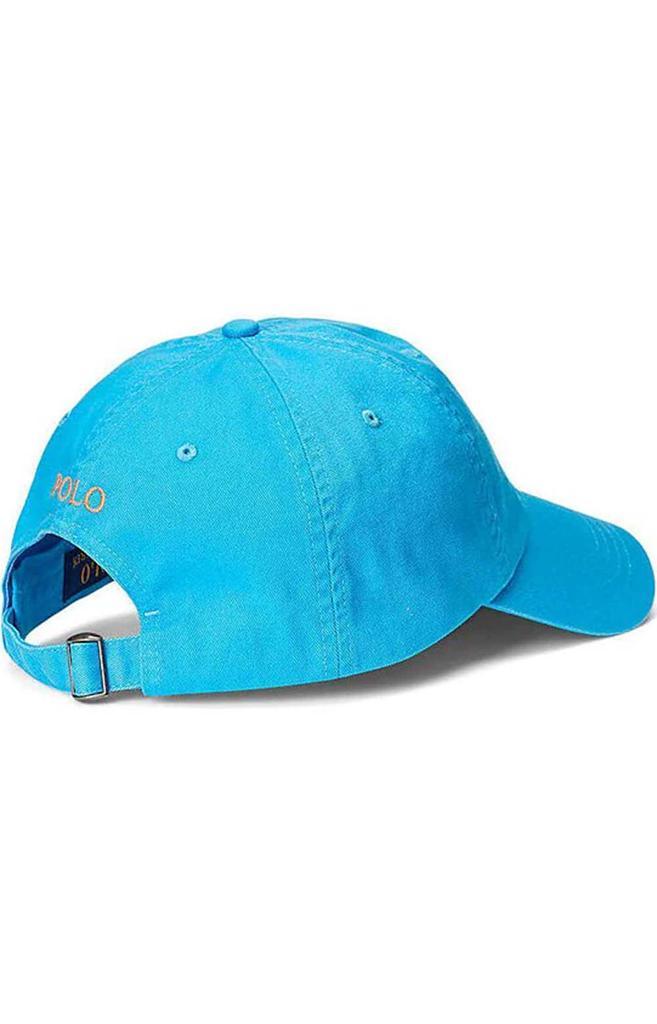 商品Ralph Lauren|Cotton Chino Ball Cap - Cove Blue,价格¥220,第4张图片详细描述