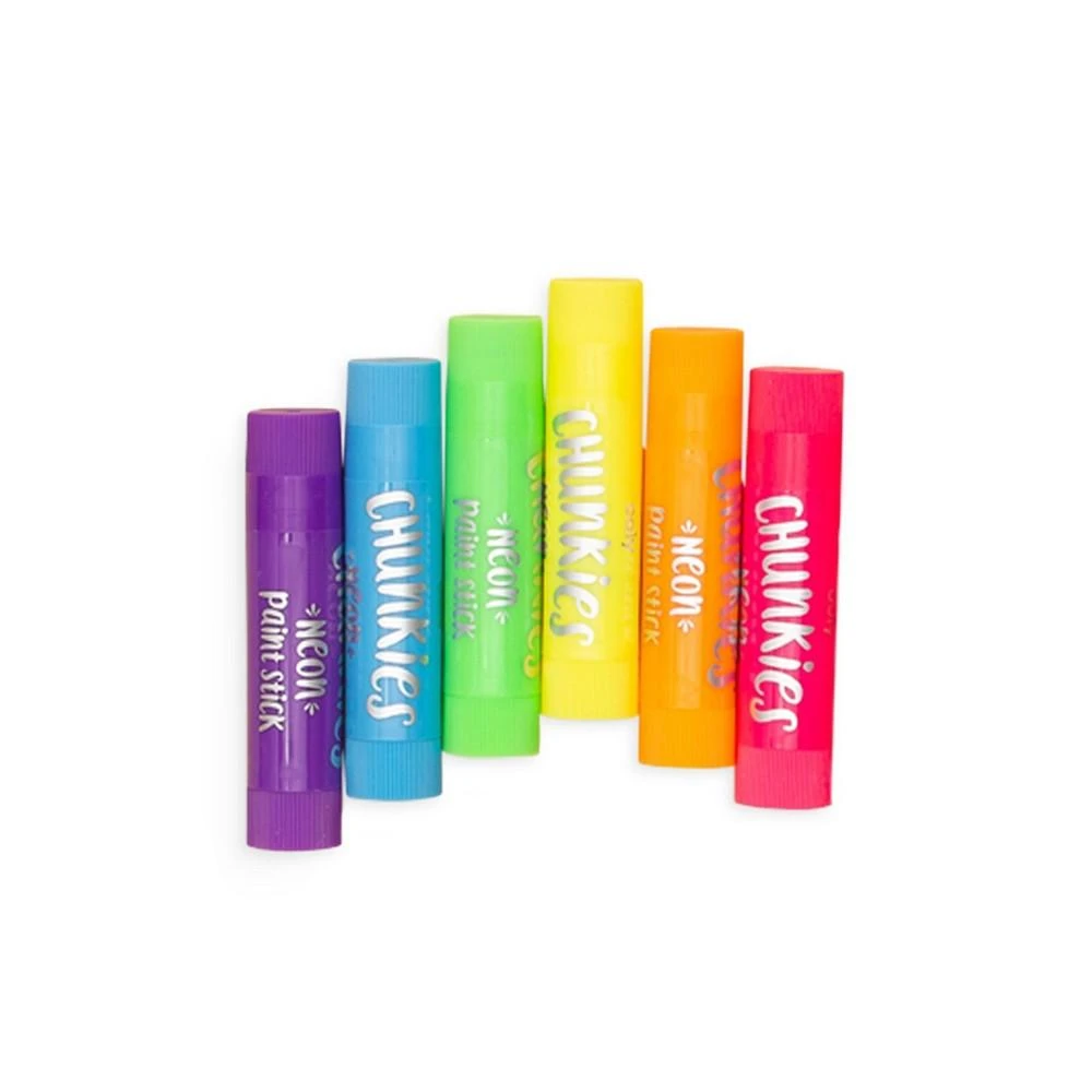 商品Ooly|Chunkies Paint Sticks Neon Color 6 Piece Set,价格¥60,第3张图片详细描述