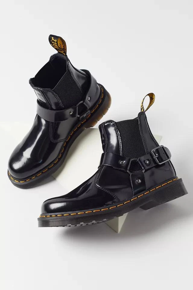 商品Dr. Martens|Dr. Martens Wincox Polished Smooth Leather Buckle Boot,价格¥680,第1张图片