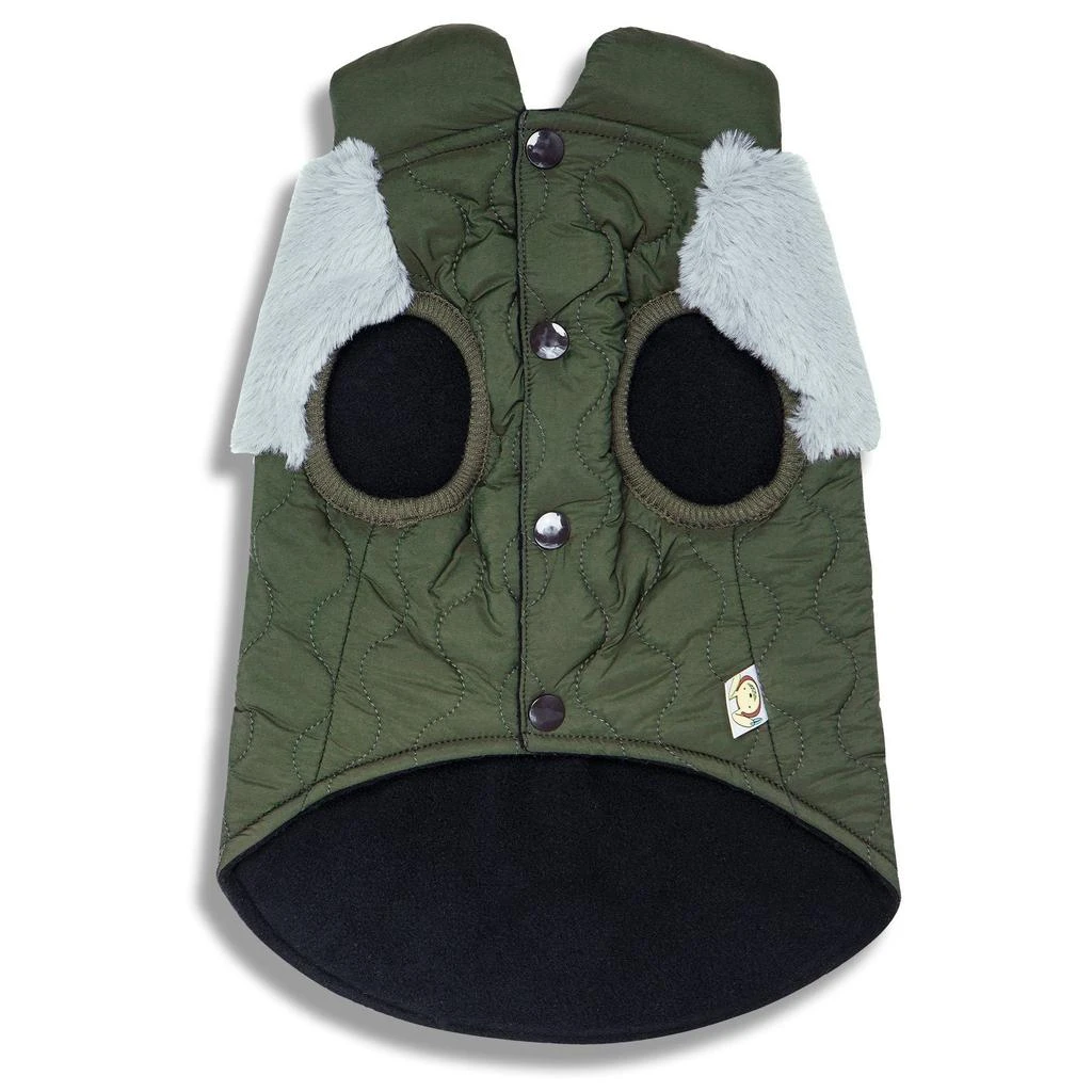 商品Touchdog|'Furrost-Bite' Fur and Fleece Designer Fashion Dog Jacket,价格¥260,第5张图片详细描述