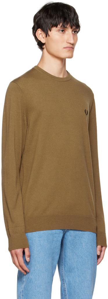 商品Fred Perry|Brown Classic Sweater,价格¥378,第4张图片详细描述