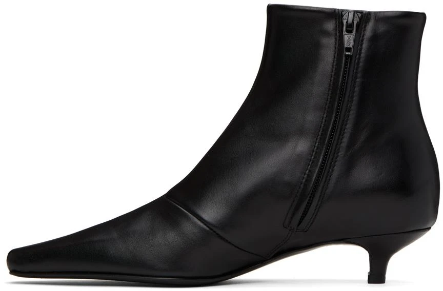 商品Totême|Black 'The Slim' Boots,价格¥4687,第3张图片详细描述
