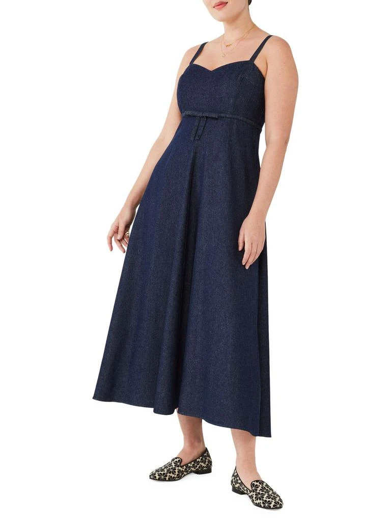 商品Kate Spade|Denim Fit-And-Flare Dress,价格¥959,第4张图片详细描述