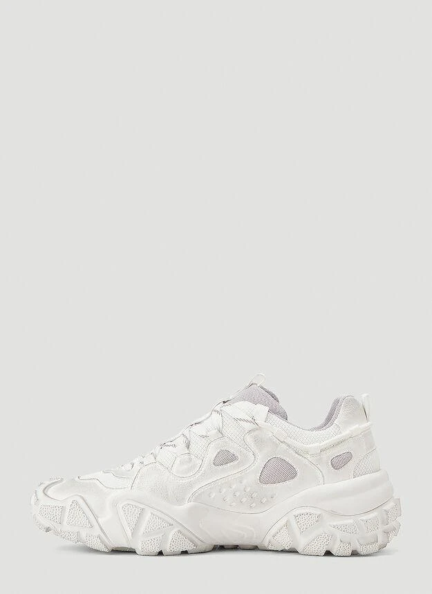 商品Acne Studios|Boltzer Tumbled Sneakers in White,价格¥5012,第3张图片详细描述