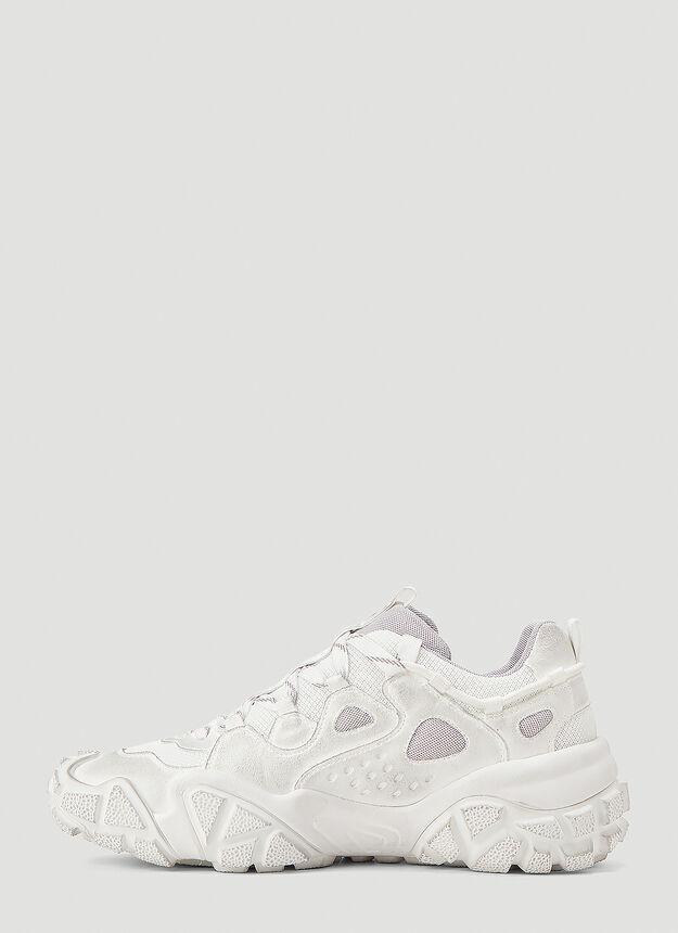 商品Acne Studios|Boltzer Tumbled Sneakers in White,价格¥4092,第5张图片详细描述