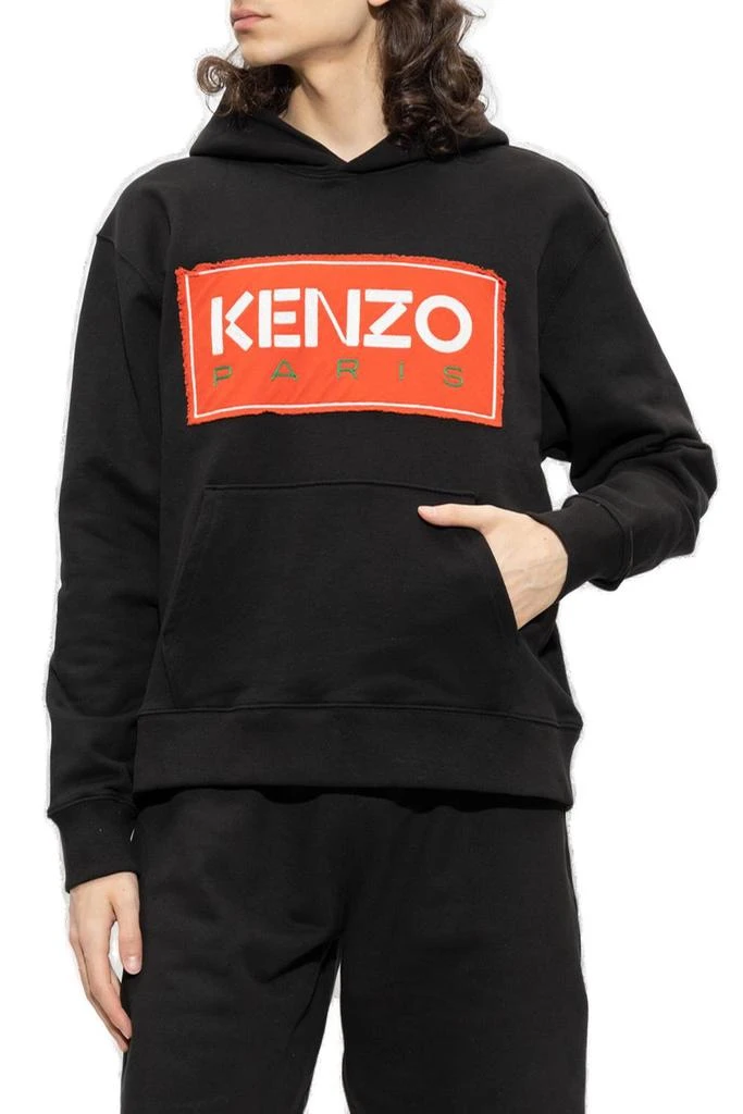 商品Kenzo|Kenzo Logo-Printed Hoodie,价格¥1268,第2张图片详细描述