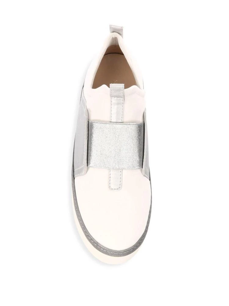 商品Stuart Weitzman|Stuart Weitzman - Wayfare Leather Sneakers,价格¥893,第4张图片详细描述