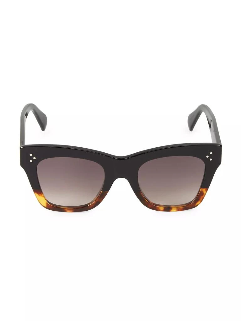 商品Celine|50MM Square Cat-Eye Sunglasses,价格¥2087,第2张图片详细描述