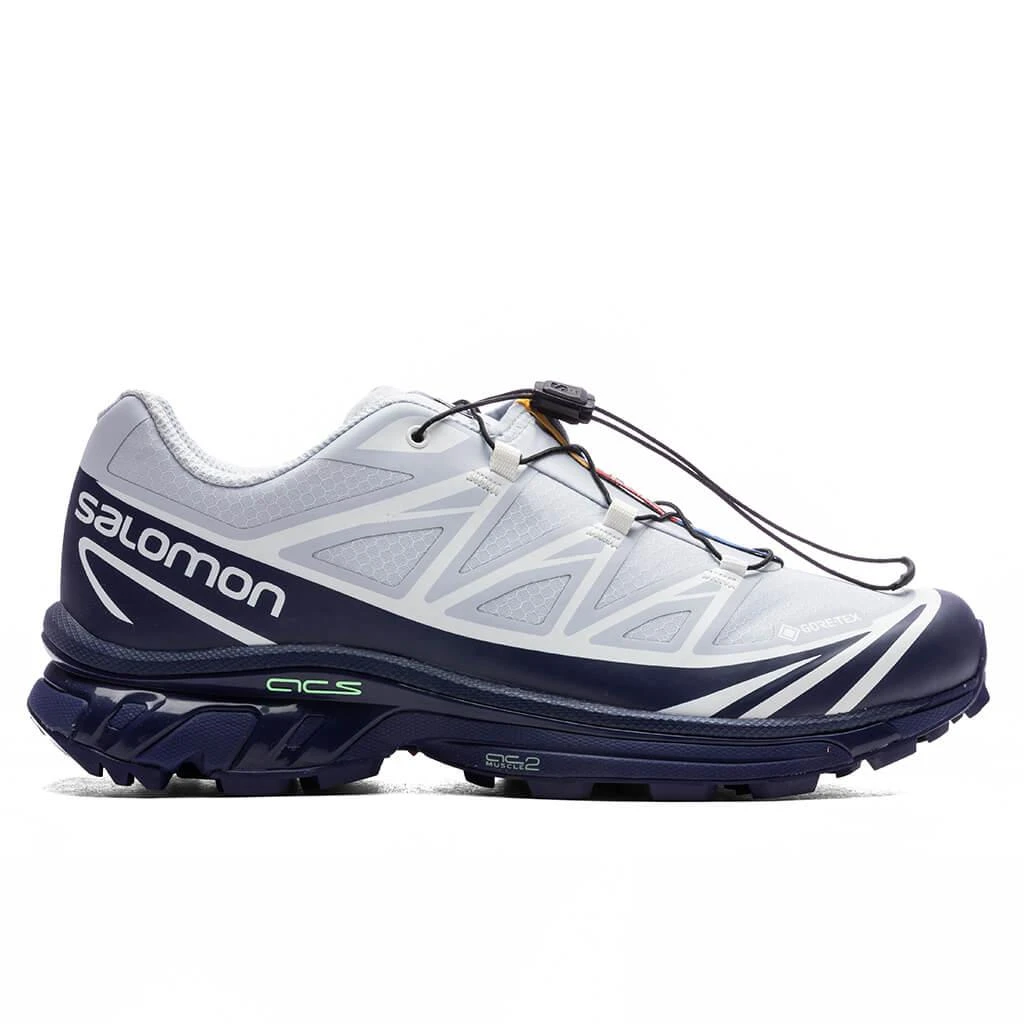 商品Salomon|XT-6 GTX - Blue Print/Heather/White,价格¥1653,第1张图片