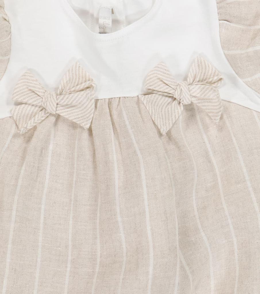 商品IL GUFO|Baby条纹棉质连体衣,价格¥468,第5张图片详细描述