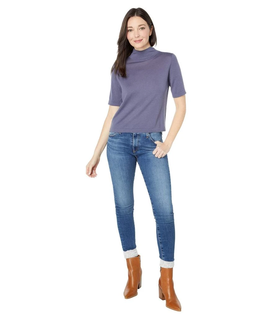 商品Vince|Mock Neck Sweater Tee,价格¥1093,第4张图片详细描述
