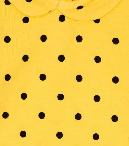 商品Mini Rodini|Baby polka dot jersey onesie,价格¥326,第3张图片详细描述