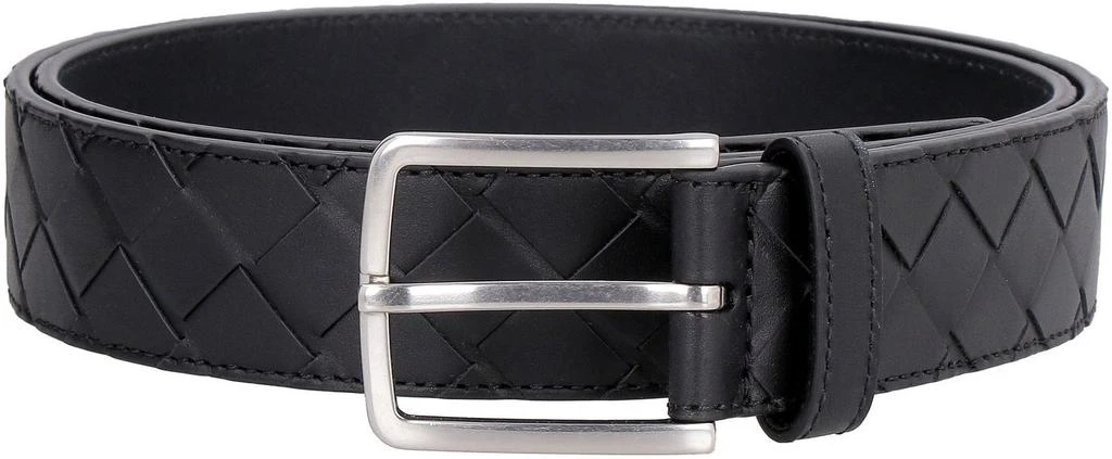 商品Bottega Veneta|Bottega Veneta Intrecciato Belt,价格¥3267,第1张图片