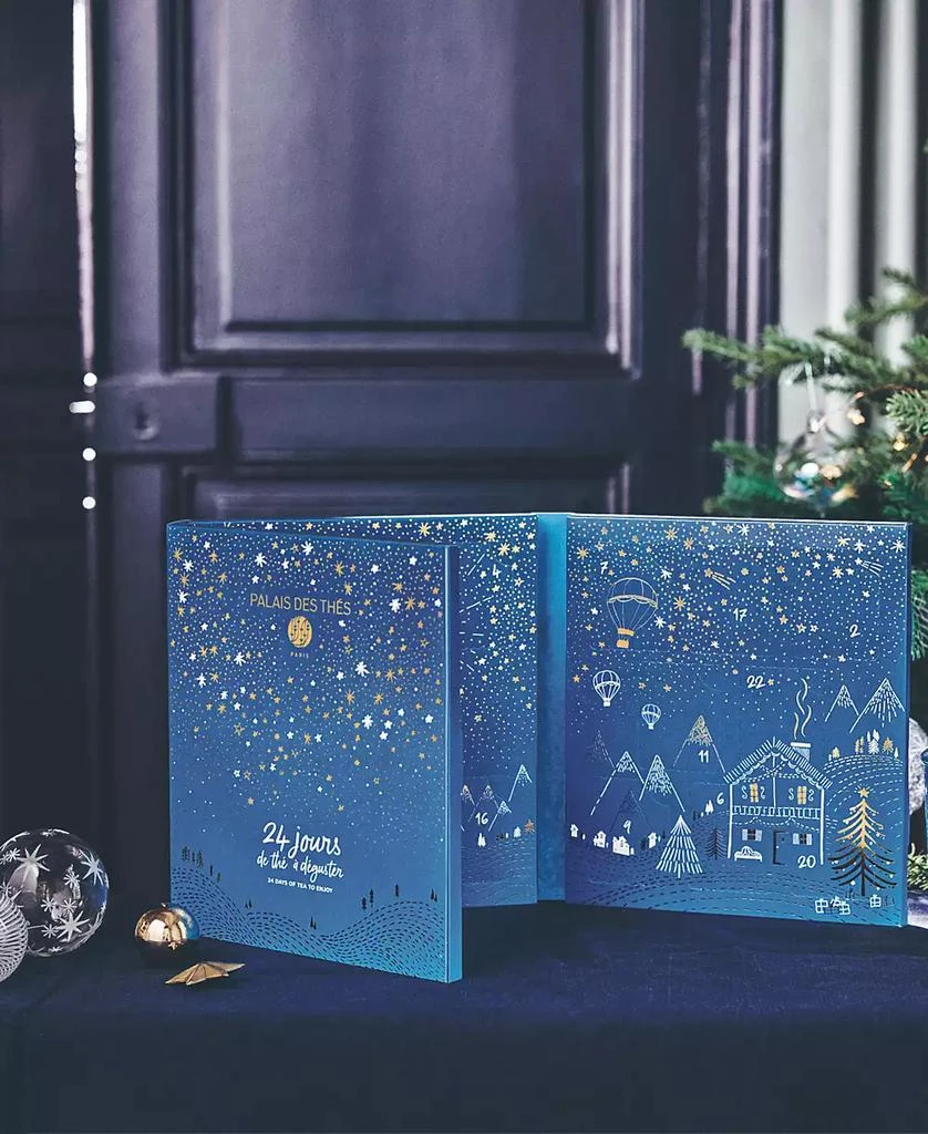 商品Palais des Thés|24 Days of Tea  Holiday Advent Calendar, 24 Tea Bags,价格¥284,第5张图片详细描述